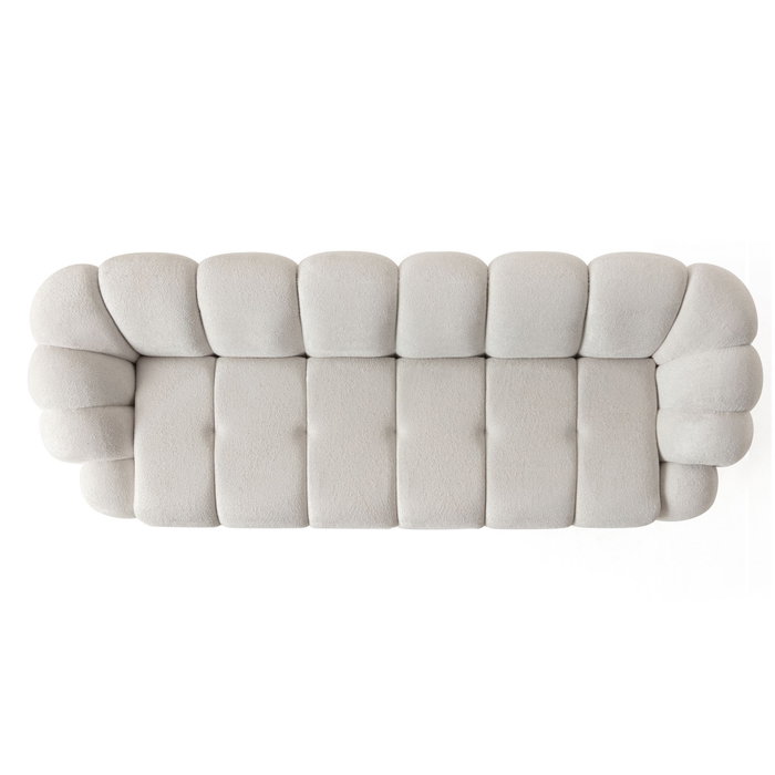 Atelier Del Sofa Octavio - Sofá de 4 Plazas Blanco